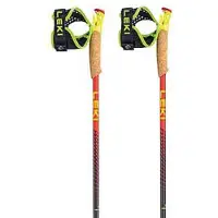 LEKI KIKI TRL Vertical K rød-gul 140