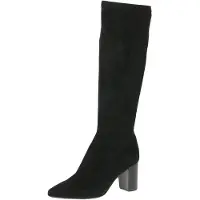 Caprice Boots, black, made of Textiles with Block heel, Size 37