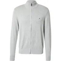 Tommy Hilfiger Pima Trøje Med Lynlås