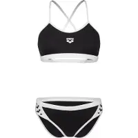 Arena Bikini 'ICONS' sort / hvid