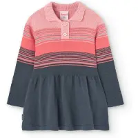 Boboli Knitwear Kjole Med Lange ærmer