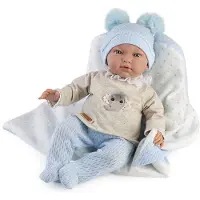 MuÑecas Guca Marc Vægtet Genfødt Baby 42 Cm