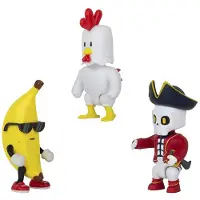 Stumble Guys Actionfigur 7.5 Cm 3 Enheder