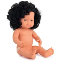 Miniland Morena Rizad Babydukke 38 Cm