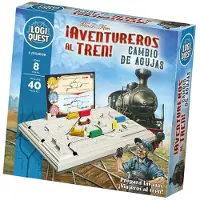 Mixlore Logiquest ¡aventureros Al Tren! Brætspil Spansk Version
