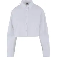 Urban Classics Cropped Oversize Langærmet Bluse