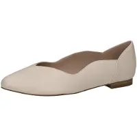 Caprice Pumps, white, made of Leather with Block heel, Size 41