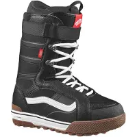Vans - Snowboardstøvler herre - Hi-Standard Pro Black/White til Unisex - Størrelse 40,5 - Sort
