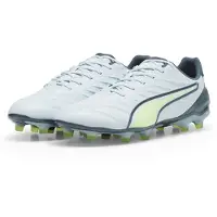 Puma King Pro FG/AG Lights Out - Grøn/Grøn/Blå, størrelse 40