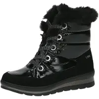 Caprice Bootie, black, made of Textile and synthetic without heel, Size 41