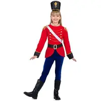 MOM Legetøjssoldat Jakke Hat Og Netstrømper Junior Kostume