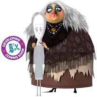 MOM Bedstefar Addams-kostume Til Mænd Med Kjole Maske Og Paryk