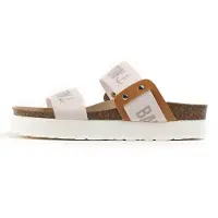 Bayton Pantoletter 'Solar' beige / brun