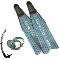 Spetton Med Green Camo Spydfiskeudstyr