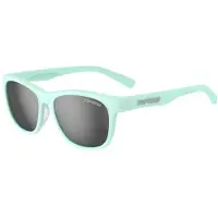 Tifosi SWANK POLARIZED briller satin crystal teal (1 glas Smoke Polarized 15,4% lystransmission) (NY 2024)