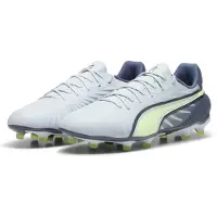 Puma King Match FG/AG Lights Out - Grøn/Grøn/Blå, størrelse 40½
