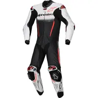 Alpinestars GP-R7 hel læderdragt Sort/Hvid 48