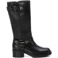 Xti Xtitil kvinder. 14299701-NEGRO damestøvle 142997 sort (36), Fast, Lynlås, Casual