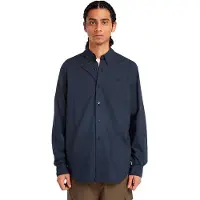 Timberland Solid Poplin Skjorte Med Lange ærmer