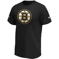 Fanatics Nhl Boston Bruins Essentials Crest T-shirt Med Korte ærmer