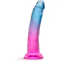 Blush Novelties B Yours Beautiful Sky 7 Inch Dildo Sunset