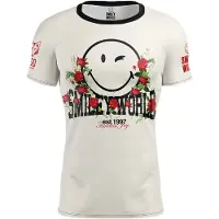 Otso Smiley Vintage T-shirt Med Korte ærmer