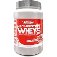Nutrisport Mega Valleprotein Jordbær 900g