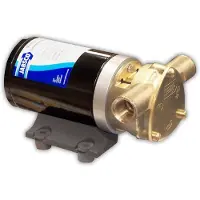 Jabsco Water Puppy 9 Gpm Fleksibel Impellerpumpe Til Kommerciel Brug 11.5a 12v