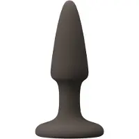 NSNovelties Colors Pleasures Mini Buttplug Black