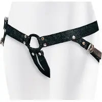 Adrien Lastic Strap On Black