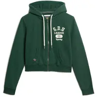 Superdry Superdrytil kvinder. W2012164A Athletic Essentials Sweatshirt grøn (L), Casual, Bomuld