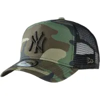 New Era New York Yankees Clean Camo Trucker Cap 11579473 - OSFA