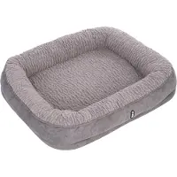 TIAKI Poolside Paws hundeseng Fossil - Størrelse M: L 65 x B 50 x H 13 cm
