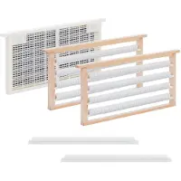 Usorteret Wiesenfield Rinkinys bičių motinėlėms auginti, plastikinis, 483 x 232 x 42 mm