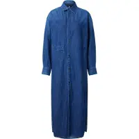 G-Star Long Tab Shirt Dress - Dark blue - Women