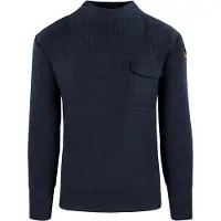 Normani Pullover ' Barntrup ' navy / gul / rød / sort