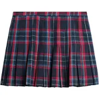 Superdry Mid Rise Check Kort Nederdel