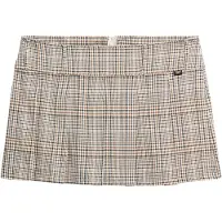 Superdry Low Rise Pleated Kort Nederdel