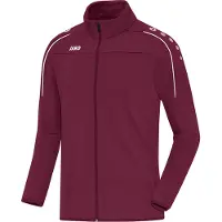 Jako Sportsjakke burgunder / hvid