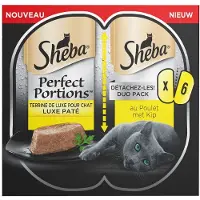 Sheba Perfect Portions Luxe Paté med kylling vådfoder til katte