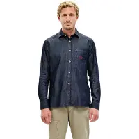 The Mountain Studio Field Light Denim Skjorte Med Lange ærmer