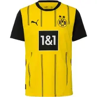 Puma Borussia Dortmund 24/25 Home Jersey Men, Clothing, Faster Yellow/Black, XL