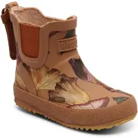 Bisgaard Gummistøvler - Kort - Camel Flowers - - 30 - Gummistøvler