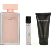 Narciso Rodriguez For Her Eau De Perfume Spray 100ml Set 3 Pieces