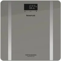 Taurus Inception Precission, Elektronisk personlig vægt, 180 kg, 100 g, Grå, 3 kg, kg, lb