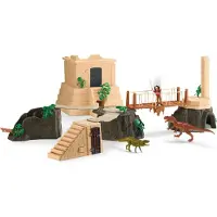 Schleich Stora erövringen av det förlorade templet, leksetfigurer, 42656 Dinosaurier, 4 år