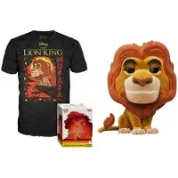 Funko POP! Løvernes Konge Og Kortærmet T-shirt Mufasa