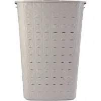 Curver vasketøjskurv beige SOFTEX 56L