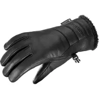Salomon - Skihandsker dame - Native Gore-Tex Gloves W Deep Black til Unisex - Størrelse M - Sort