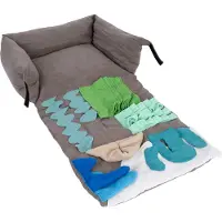 TIAKI Hundeseng Mink - L 50 x B 40 x H 17 cm